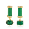 The Green Tourmaline Muse Earrings