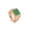 The Emerald Pinky Envy Ring
