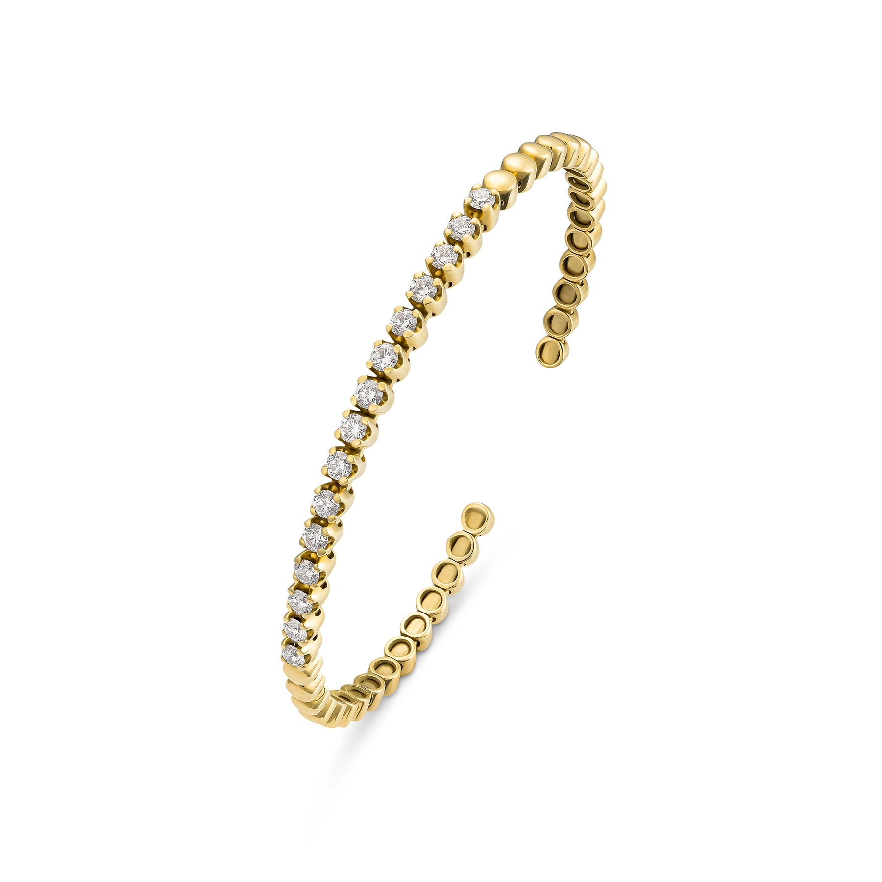 DIAMOND TENNIS OPEN BANGLE