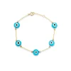 ROUND EVIL EYE BRACELET