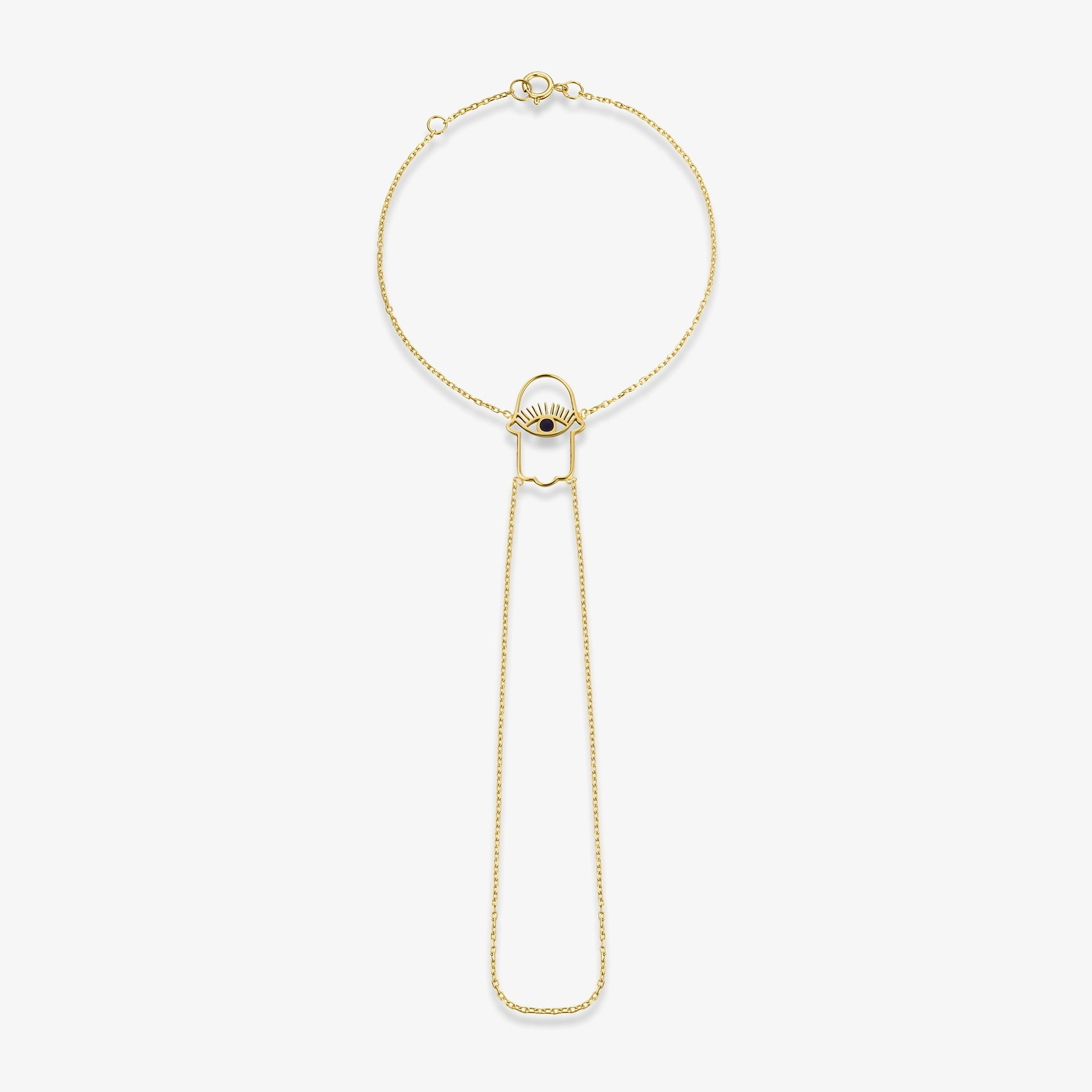 HAMSA HAND CHAIN BRACELET - Image 2