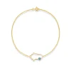 OPEN HAMSA GOLD BRACELET