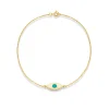 EVIL EYE GOLD ANKLET