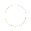 SLIM CUBAN 18K GOLD CHAIN
