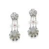 Mother-of-Pearl  Floral Earrings