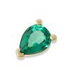 Green Tourmaline Glow Stud