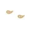 Twinkling Tear Diamond Earrings