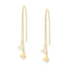 BUTTERFLY DROP CHAIN EARRING