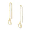 ROSE BLOOM CHAIN EARRING
