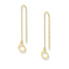 EMPTY CIRCLE CHAIN EARRING