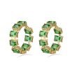 Exquisite Green Tourmaline Earrings
