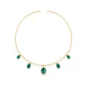 DIAMOND EMERALD CHOKER