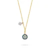SAPPHIRE EVIL EYE NECKLACE