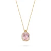 PINK MORGANITE DIAMOND NECKLACE