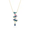 BLUE OPAL CASCADE NECKLACE