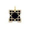 Black Onyx Arabesque Pendant