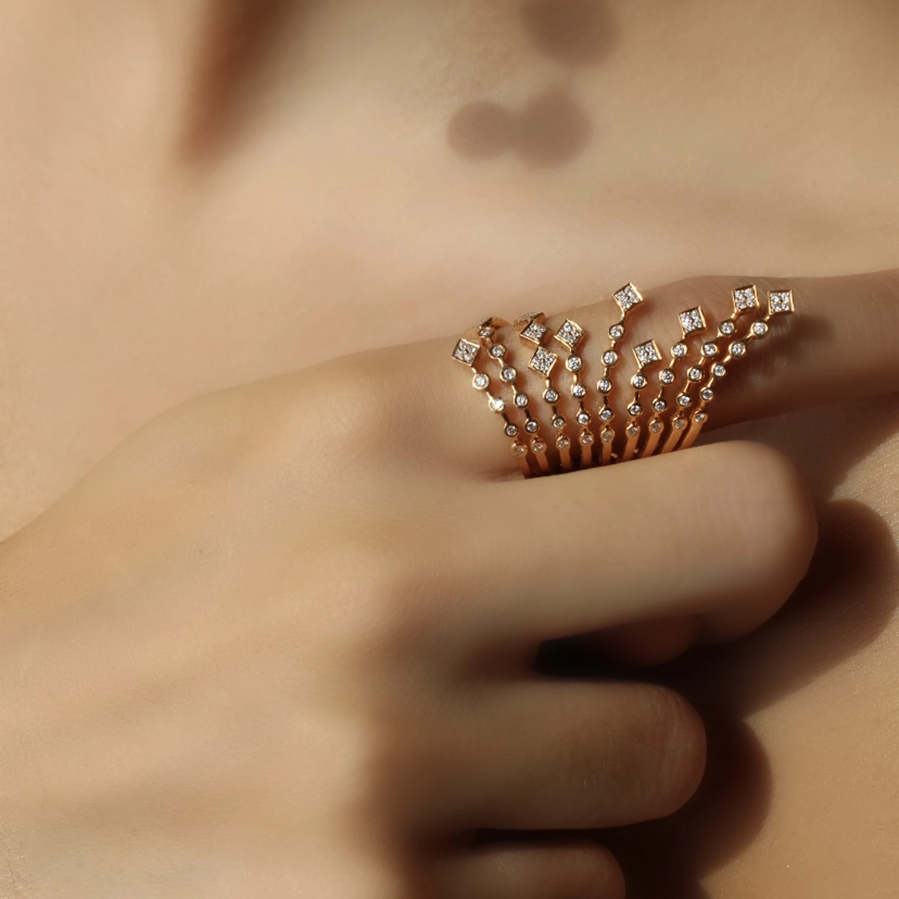 The Sunlit Sparkle Diamond Ring - Image 2