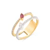 DOUBLE DIAMOND BAND RING