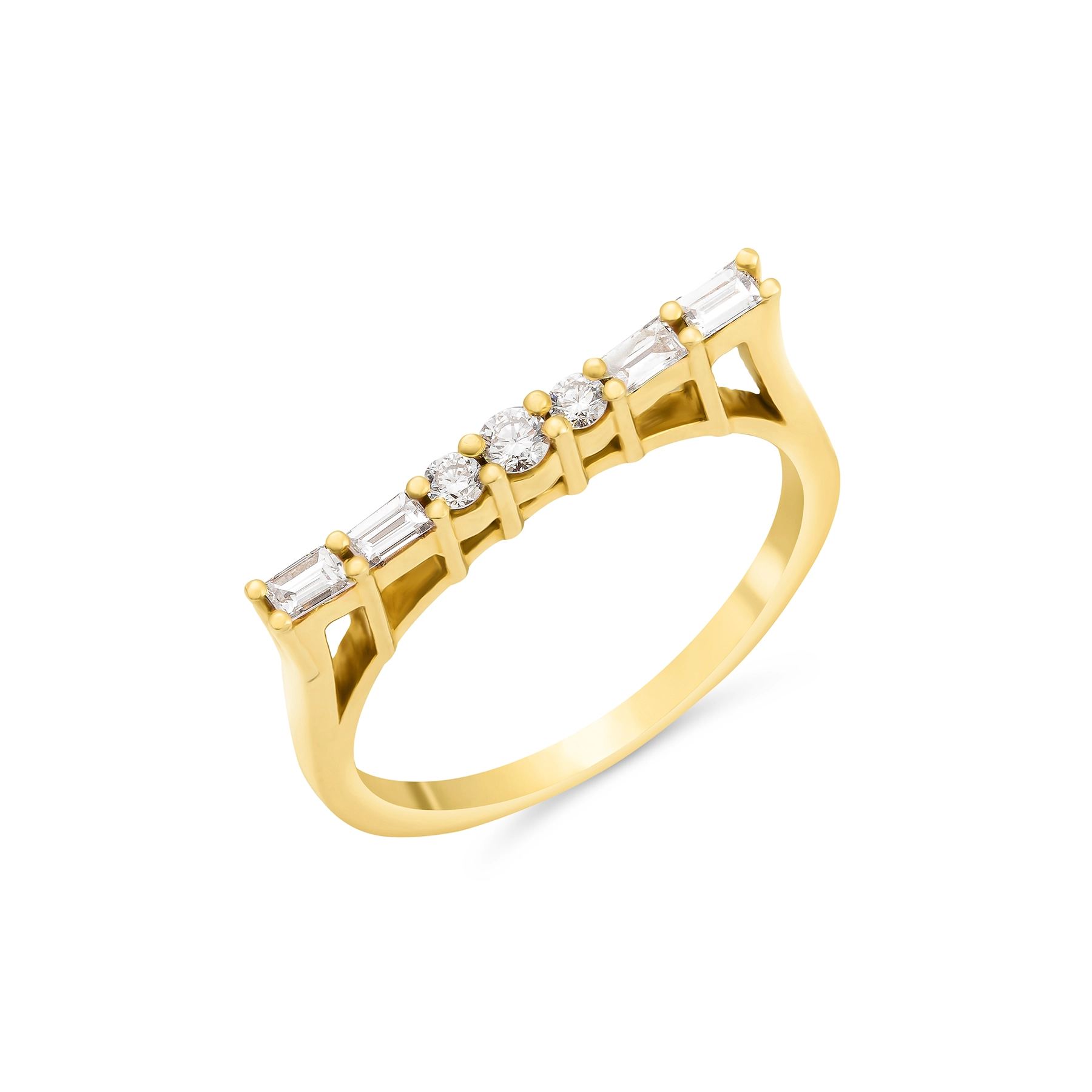 SLIM DIAMOND BAGUETTE RING
