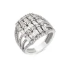 DIAMOND BAGUETTE COCKTAIL RING