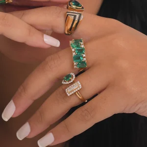 Alternative view of Verdant Dream Diamond Ring