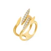 Open Shape Diamond Ring