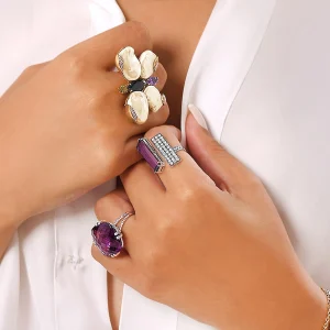 Alternative view of THE ENCHANTED BUTTERFLY RING