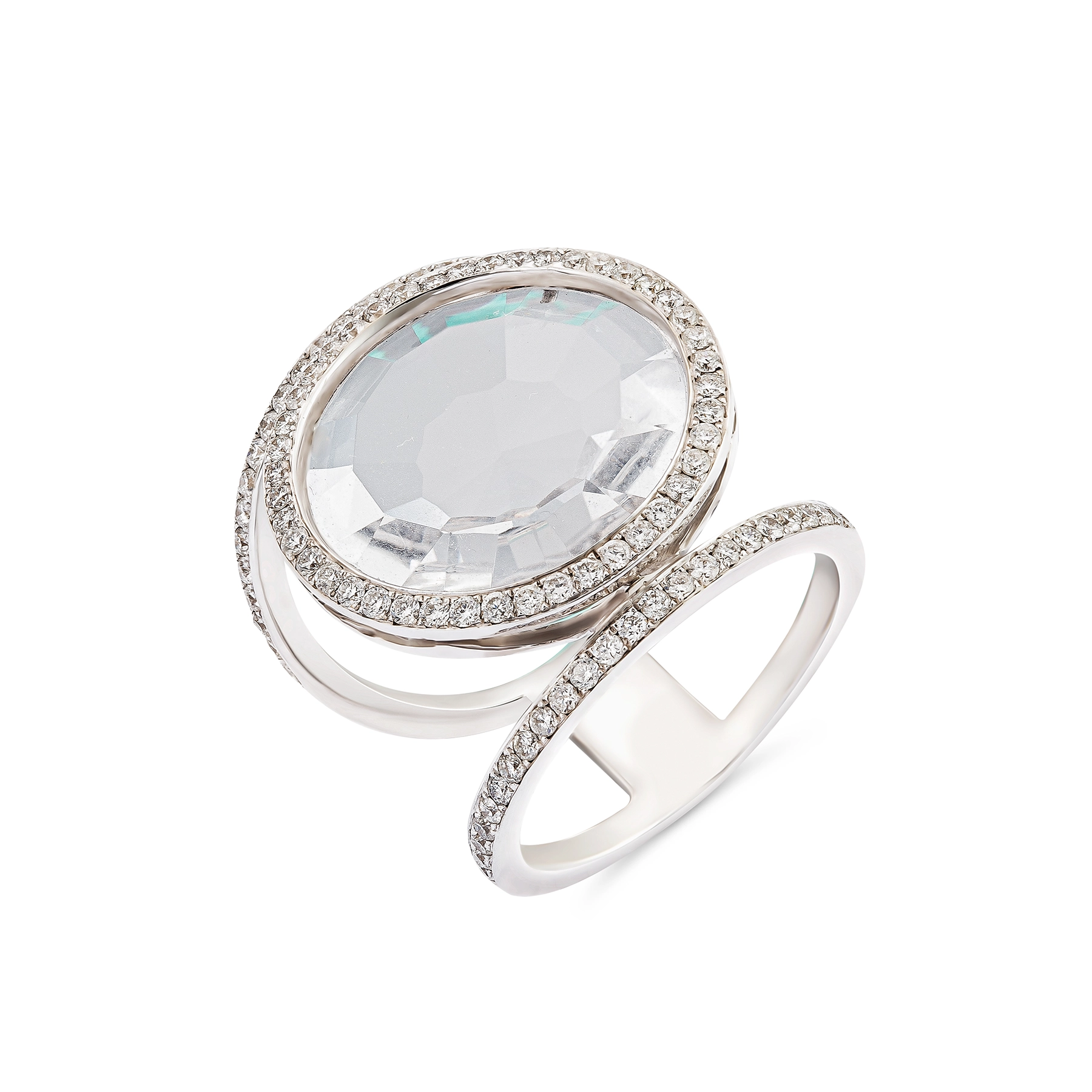 RUTILE GLAM DIAMOND RING