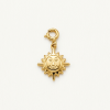 Smiling Sun Charm