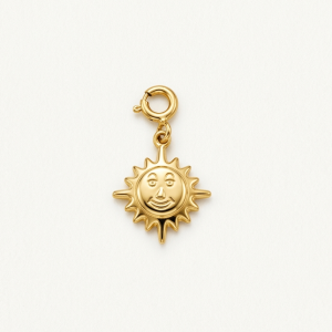 Smiling Sun Charm