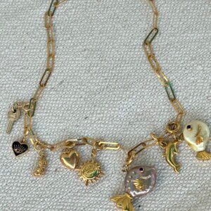 Alternative view of Lucky Gold Key Charm